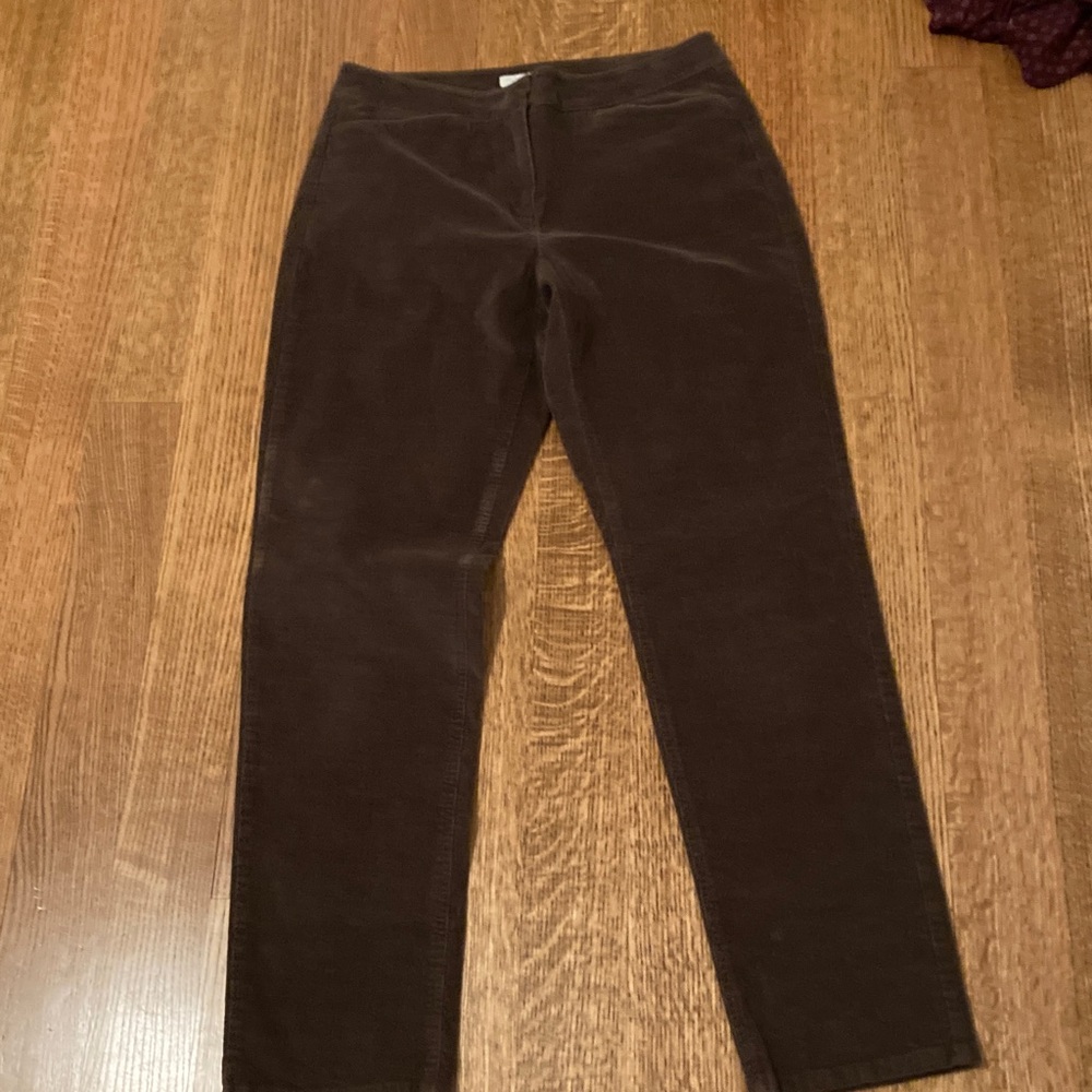 Brown Corduroy Pants J Jill
